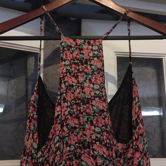 Lucca couture strappy flower print high low dress - Picture 5 of 8